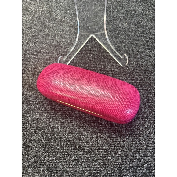 Lilly Pulitzer~Hot Pink~Snap Close Eyeglasses Case - Picture 3 of 3